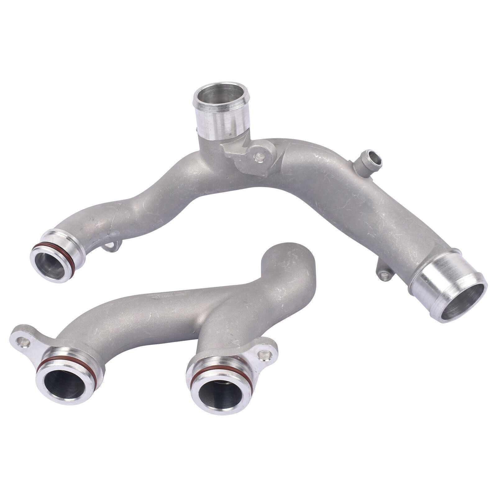 2pcs Coolant Pipe Kit for Land Rover LR4 3.0L for Range Rover 5.0L Supercharged