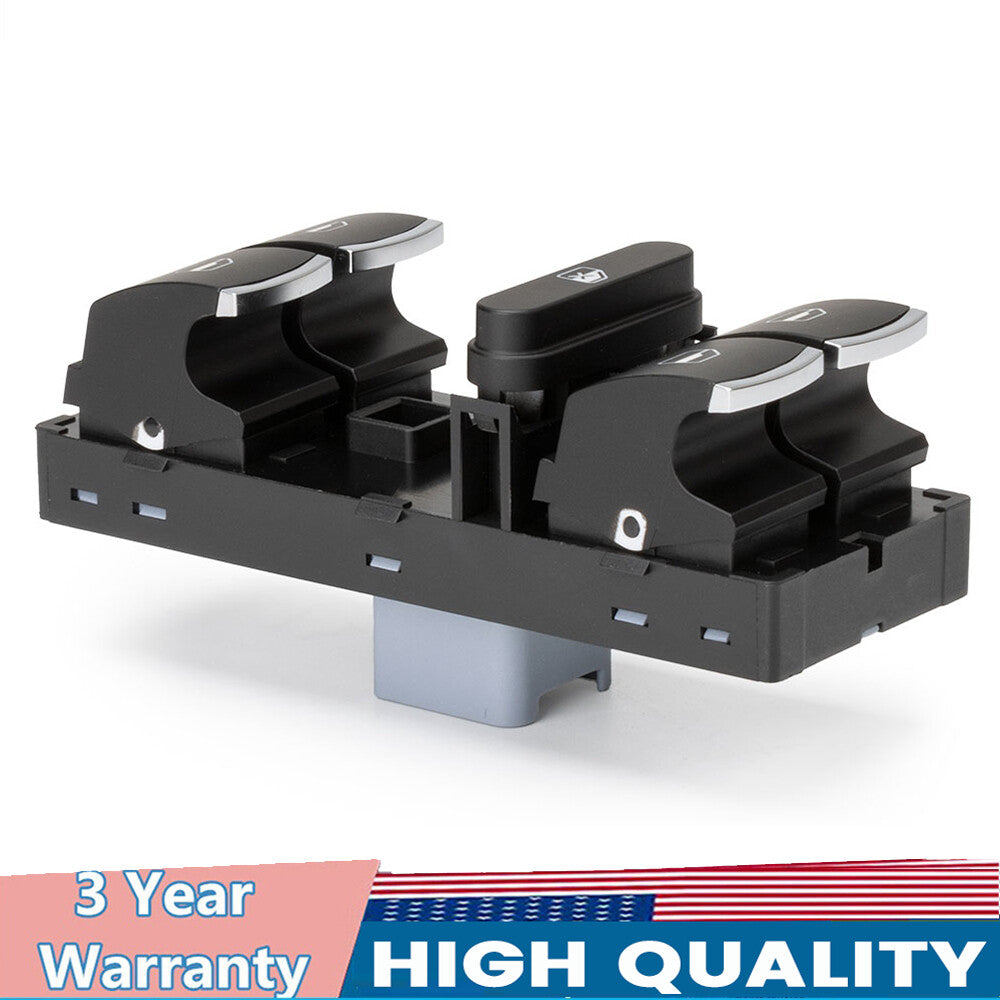 Power Window main control switch, front left, suitable for Volkswagen for Jetta Gti, for Golf MK5, and for Passat 6.