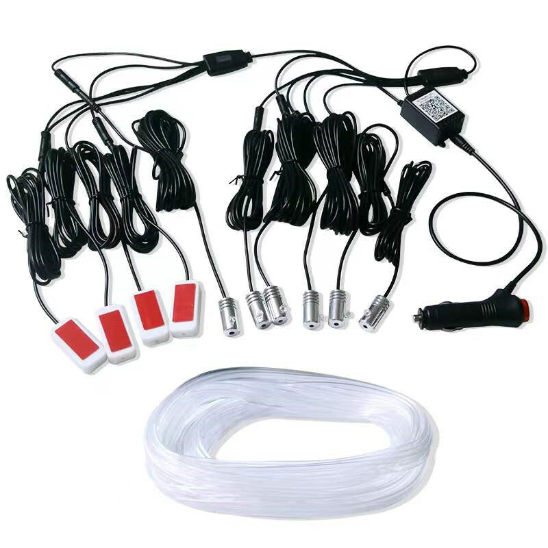 10In1 RGB Ambient Interior Decoration Neon Light Strip APP Bar Bluetooth Control