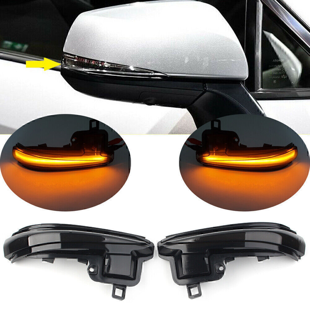 LED Side Mirror Sequential Dynamic Turn Signal Light Fit for Toyota RAV4 / Tacoma