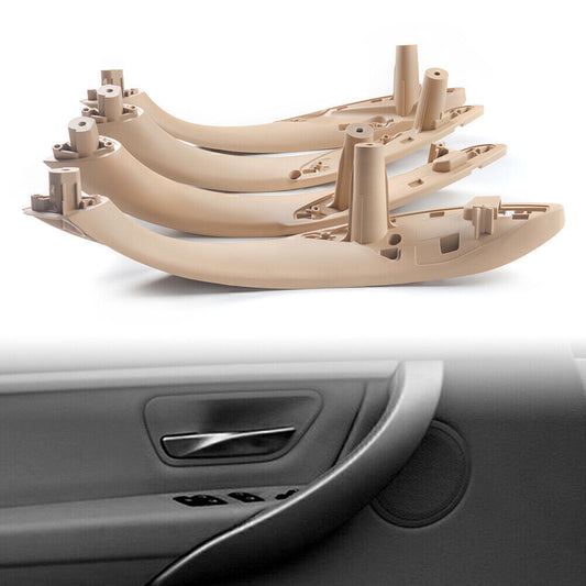 Inner Door Panel Handle Pull Trim Cover Front Left Fit for BMW 3Series F30 Beige