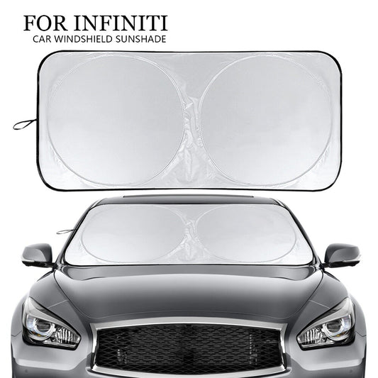 for Infiniti Accessory Car Windshield Sun Shade Reflective Foldable Visor Cover