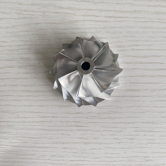 GT2554R 445347-0016F 42.12/54.39mm 7+7Blades Performance Billet Compressor Wheel