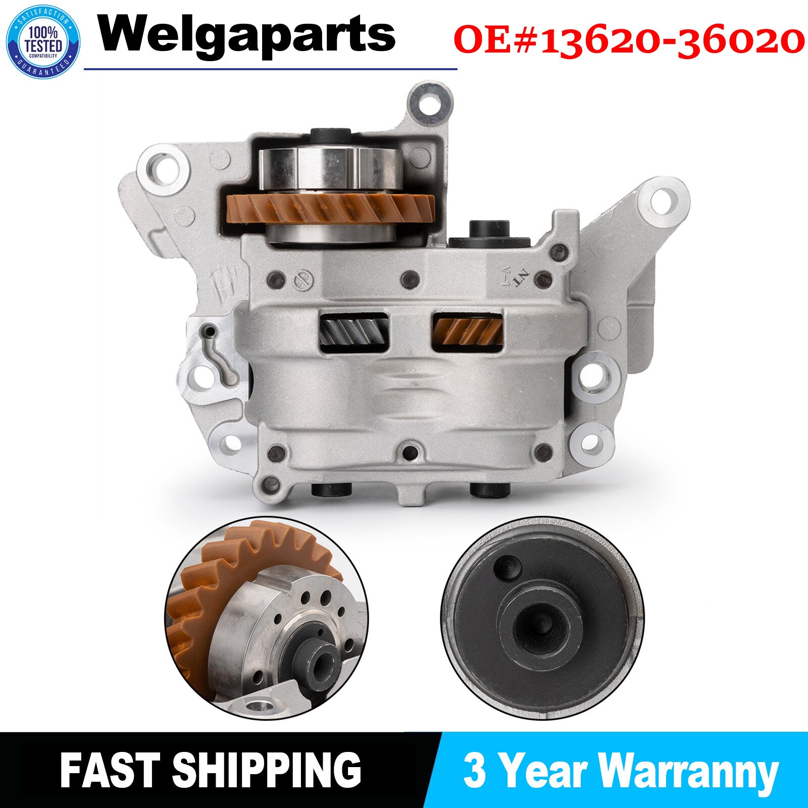 13620-36020 Engine Balance Shaft Fits for Toyota 2.5L 4-cyl for Avalon for Camry RAV4 for Sienna