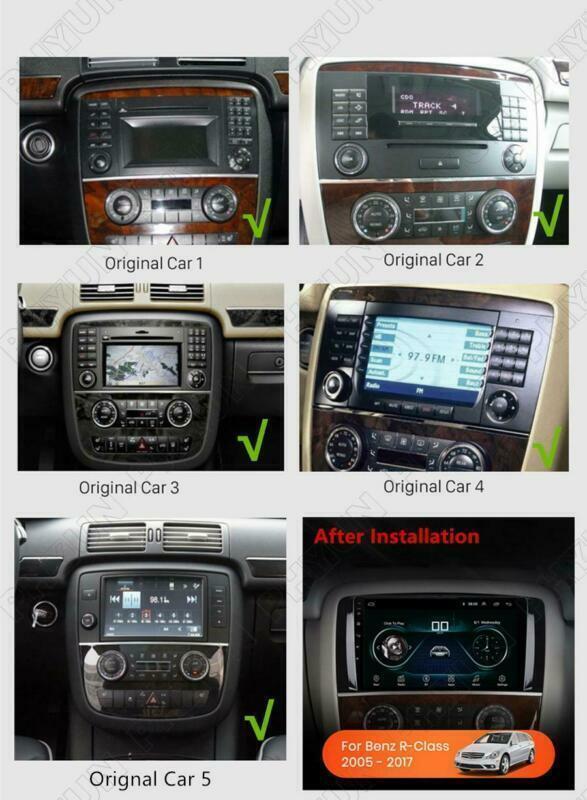 9 For 2005-2017 for Mercedes-Benz R-Class W251 Android 10.1 Stereo Radio GPS Player