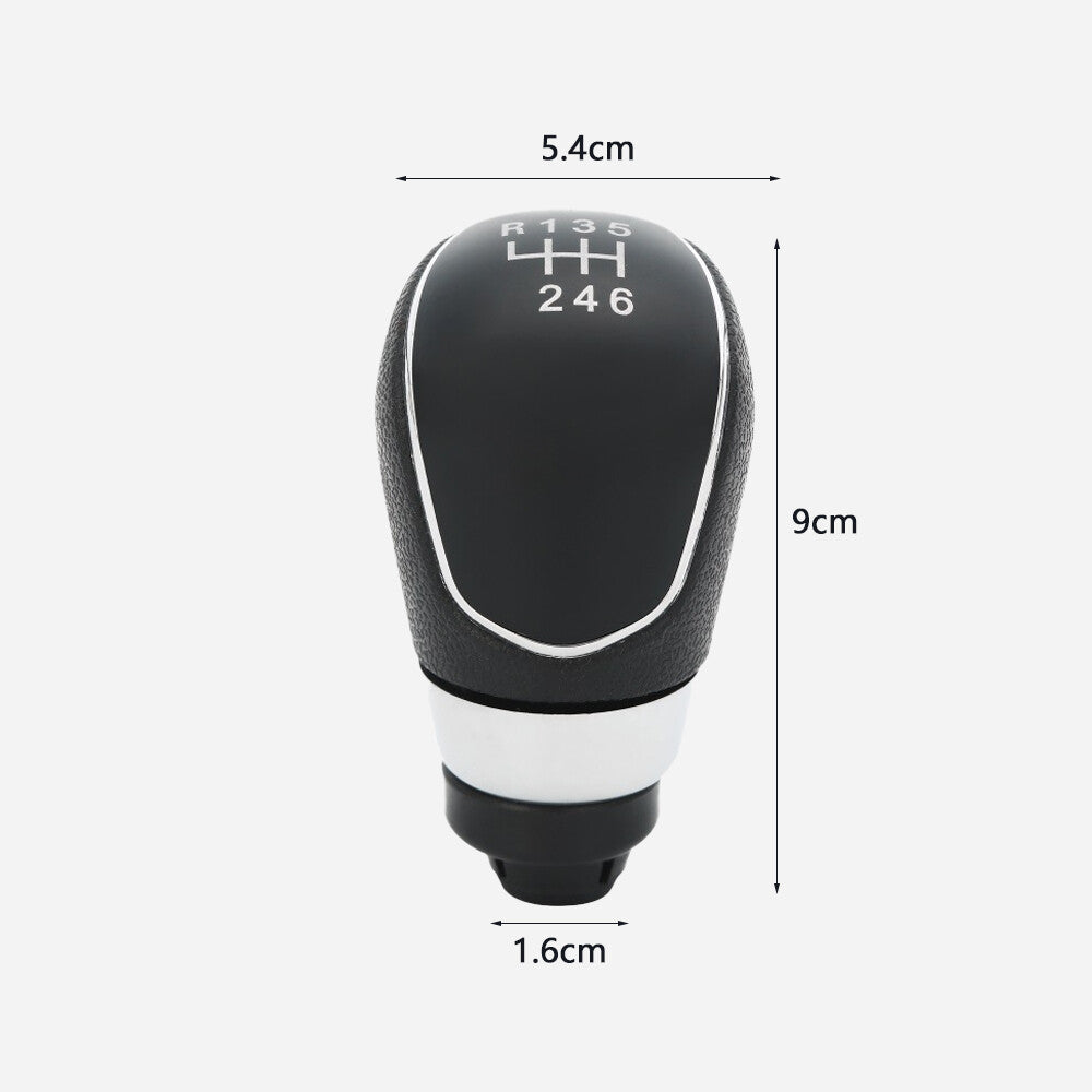 for Ford Fiesta MK7 2008 - 2013 Car Black 5 Speed+R Gear Stick Shift Lever Knob