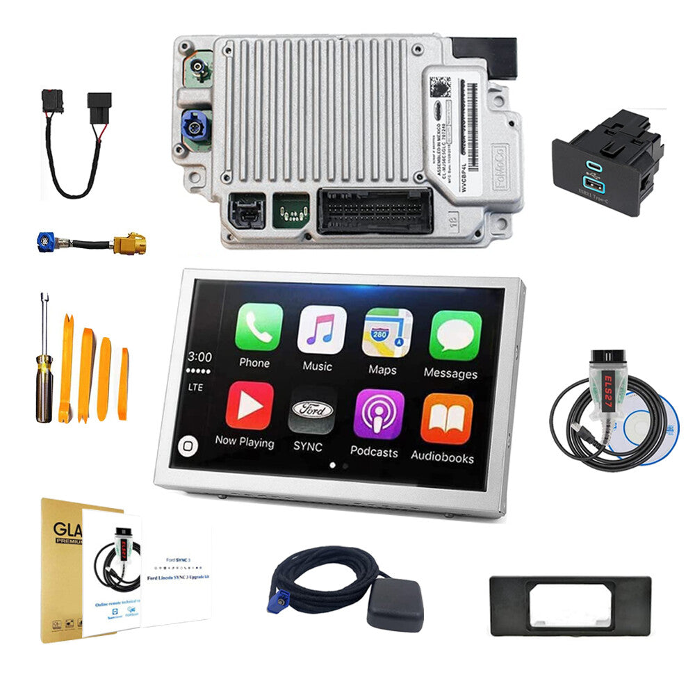 SYNC 2 Upgrade SYNC3 3.4 Kit Fit for Ford for Lincoln F150 NA220 Wireless Carplay