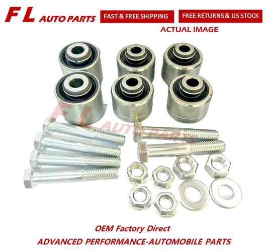 With 6 Bolt 2 Side Suspension Knuckle Bushing Kit for Jeep Cherokee 2014-2023
