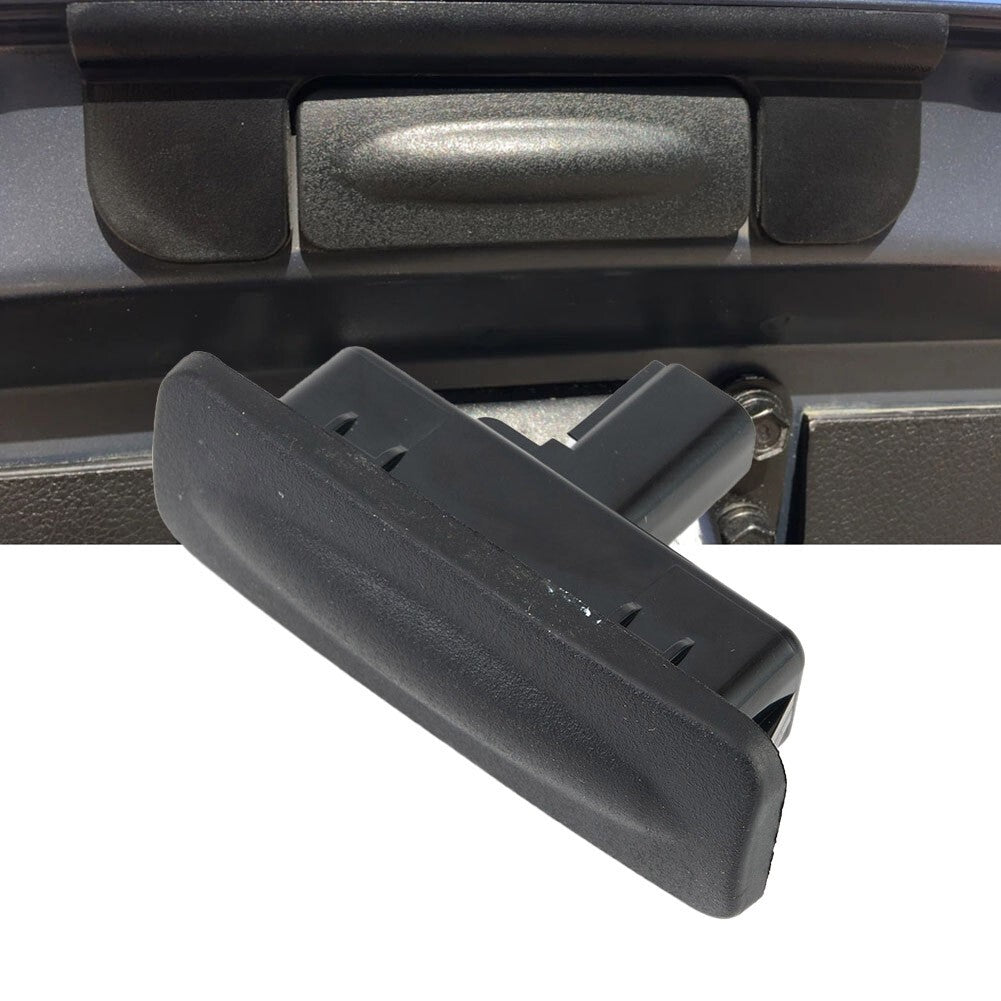 Modern tailgate release switch parts, plastic rear tailgate release