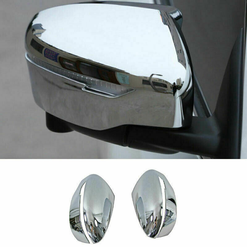 2Chrome ABS RearView Side Door Mirror Cover Wing Trim for Nissan Rogue 2014-2020