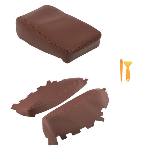 Console Lid Armrest  Door Panel Cover Leather Fits for Toyota for Avalon 2013-18