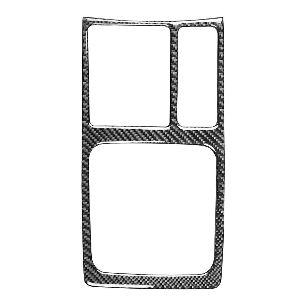 Carbon Fiber Gear Shift Box Panel Cover Trim for Mitsubishi Lancer DE for ES 200816