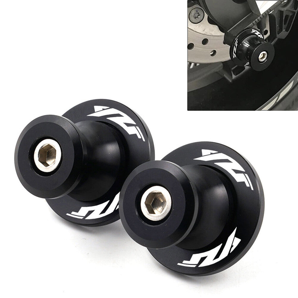 Schwingenspulen Slider Stand Schrauben M6 f¨¹r for Yamaha YZF R1 R3 R6 Motor Schwarz