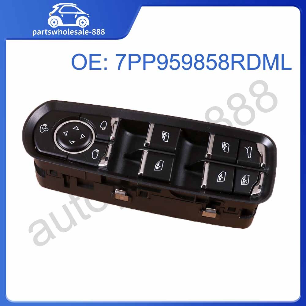 Front Left Window Switch Button Panel Fit for Porsche for Cayenne /Macan/ for Panamera