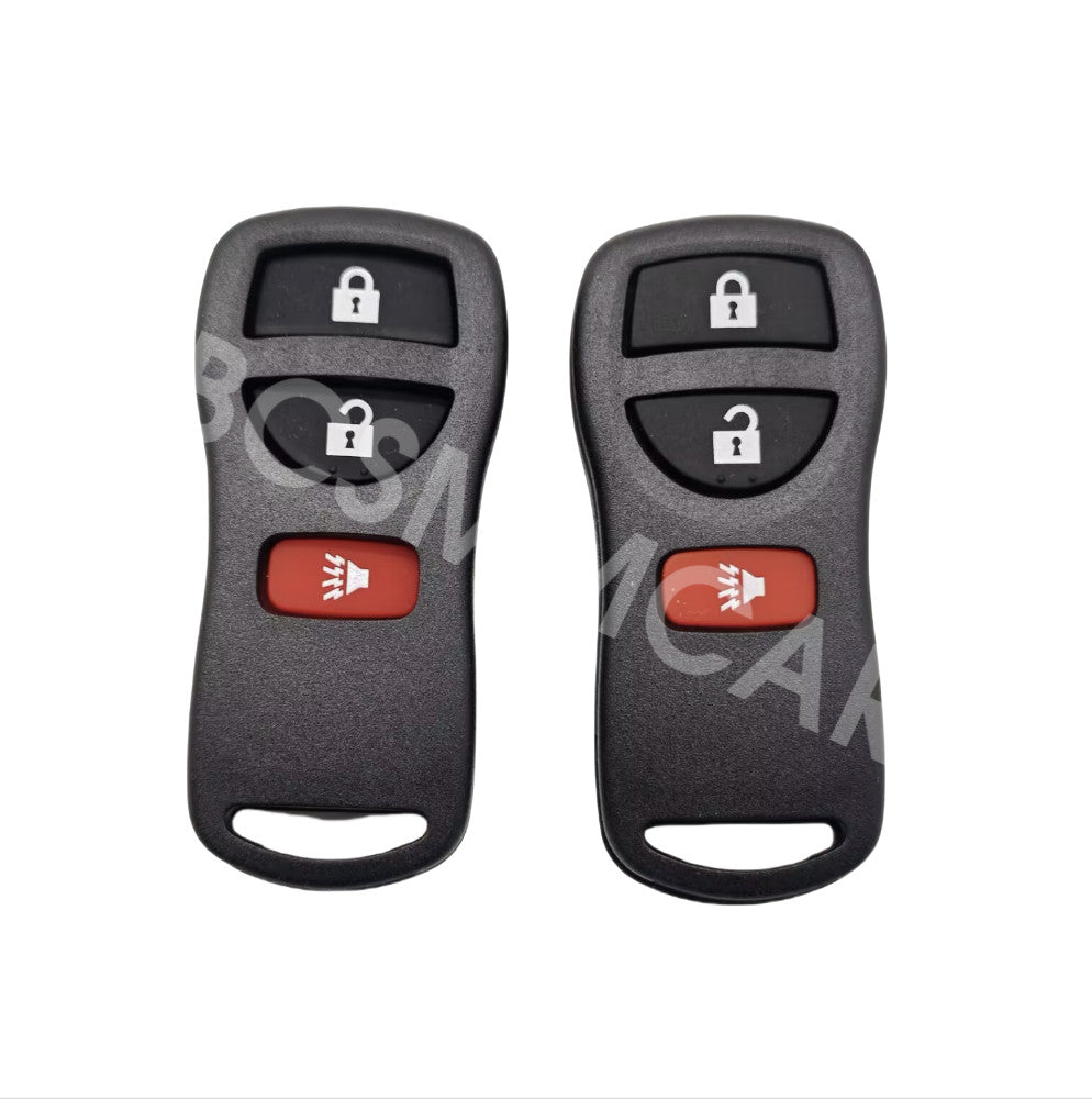 Car Key Fob Remote Shell Case Keys Cover 2PCS Fit for Nissan Xterra 2002-2015
