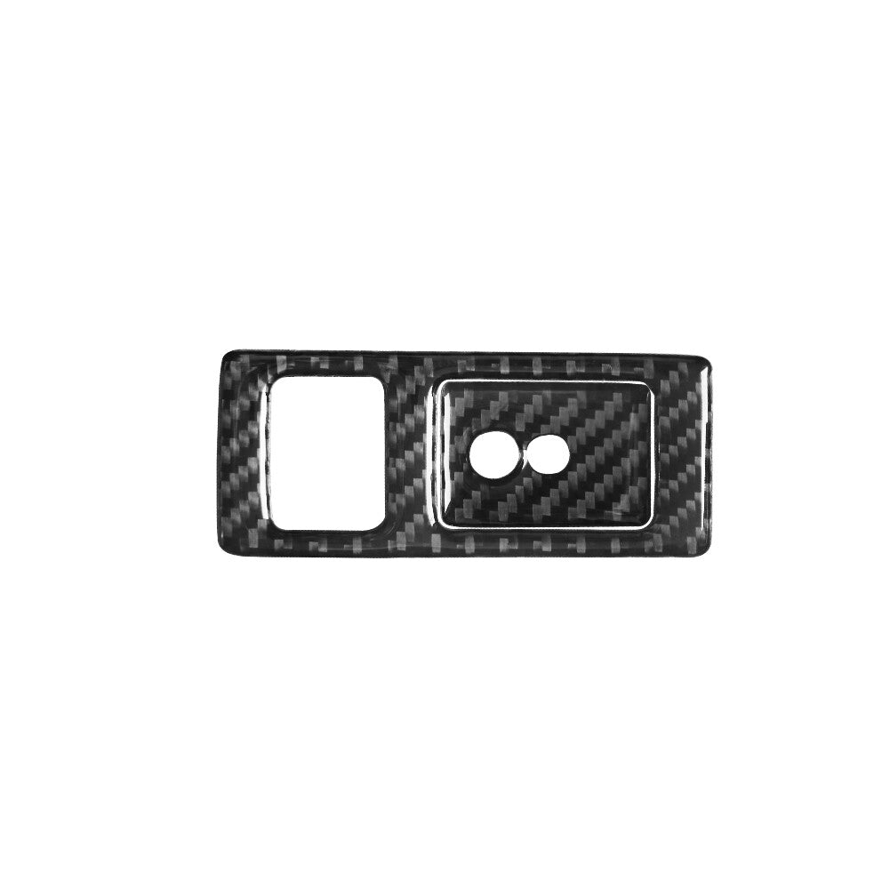 Carbon Fiber Headlight Switch Panel Trim for Land Rover Discovery Sport 15-19