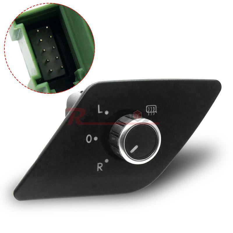 5C7 959 565J Heating Side Mirror Switch Control Button for Volkswagen for Jetta MK6