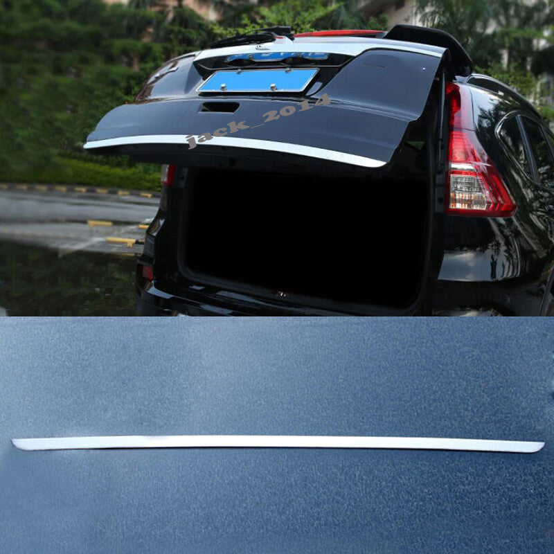 for Honda CRV 2012-2016 Stainless Rear Tailgate Door Trunk Lid Cover Trim 1pcs