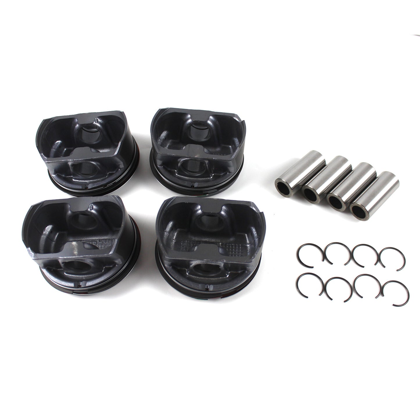 Engine Overhaul Gasket Set Kit w/ Crankshaft Timing Chain Piston for Hyundai US