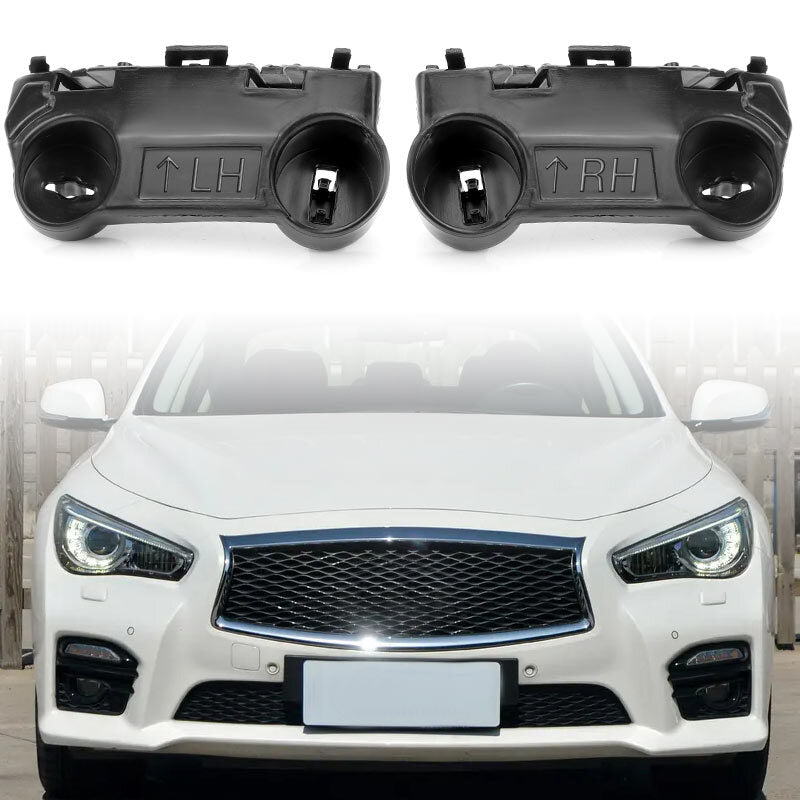 2x Front Bumper Fender Support Bracket Left  Right for 2014-2021 for Infiniti Q50