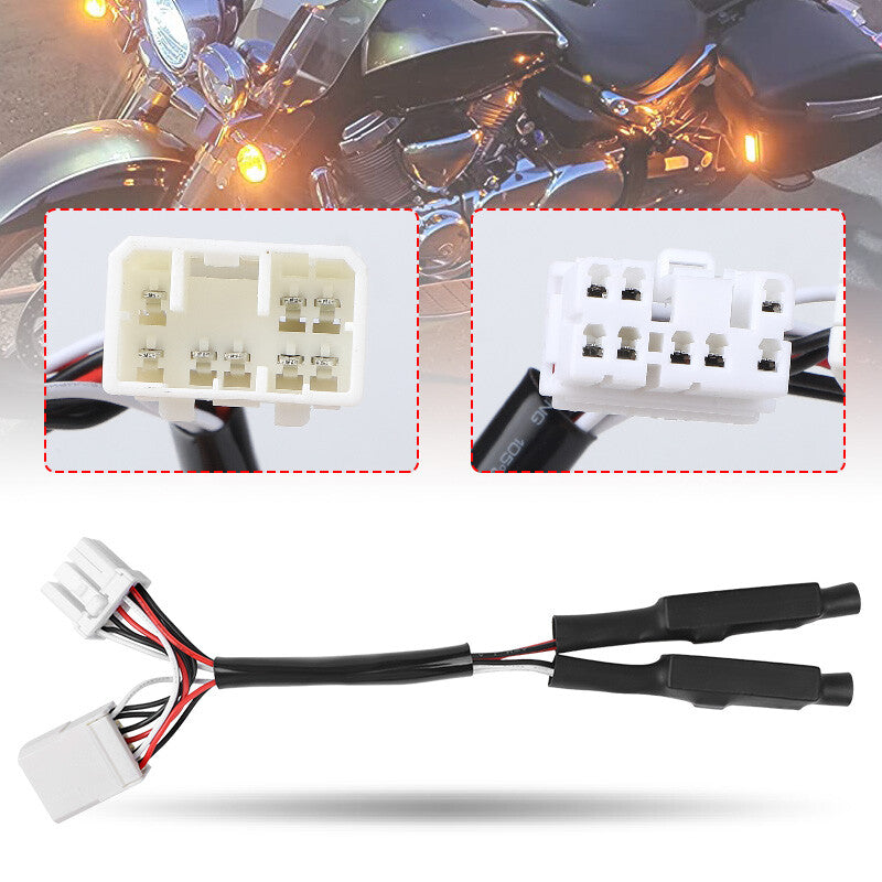 LED Load Equalizer Resistor Turn Signal Plug For Dyna Wide Glide FXDWG Fatboy