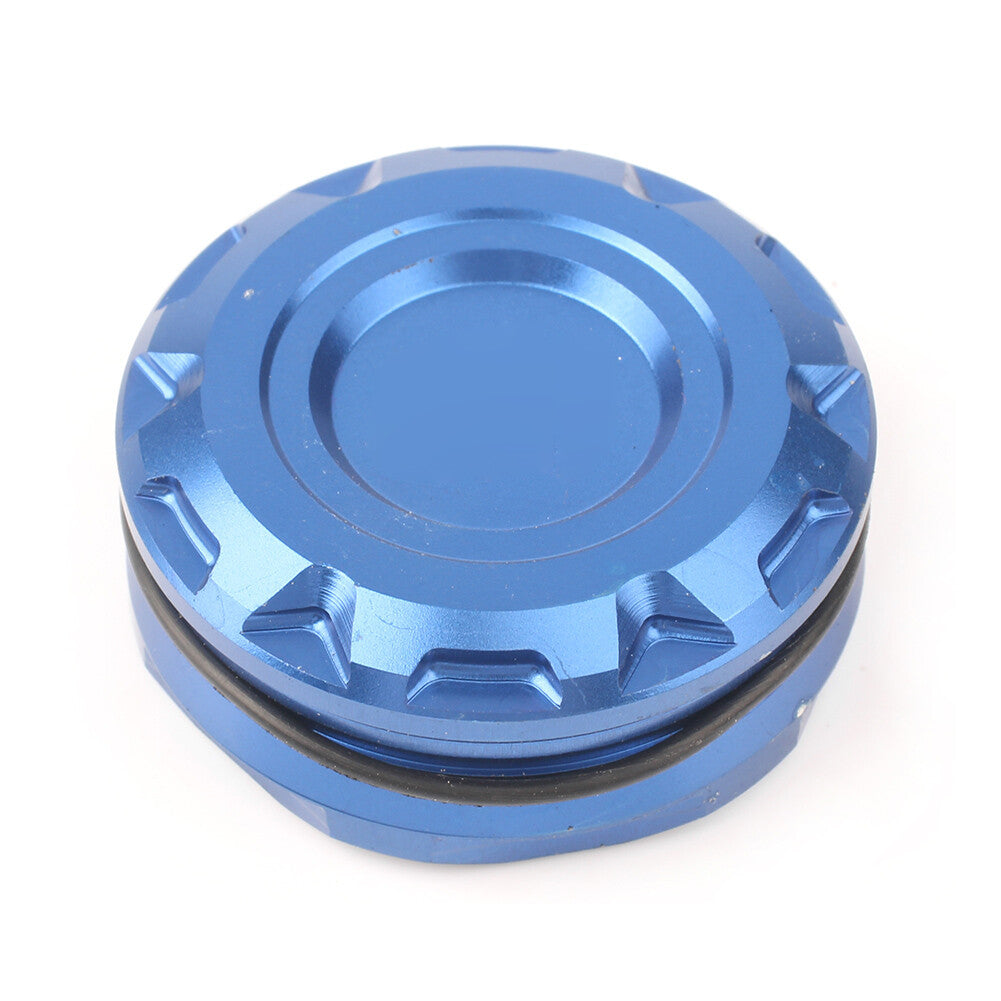37MM Rear Brake Fluid Oil Reservoir Cover Cap for Kawasaki Motor Motor Blue