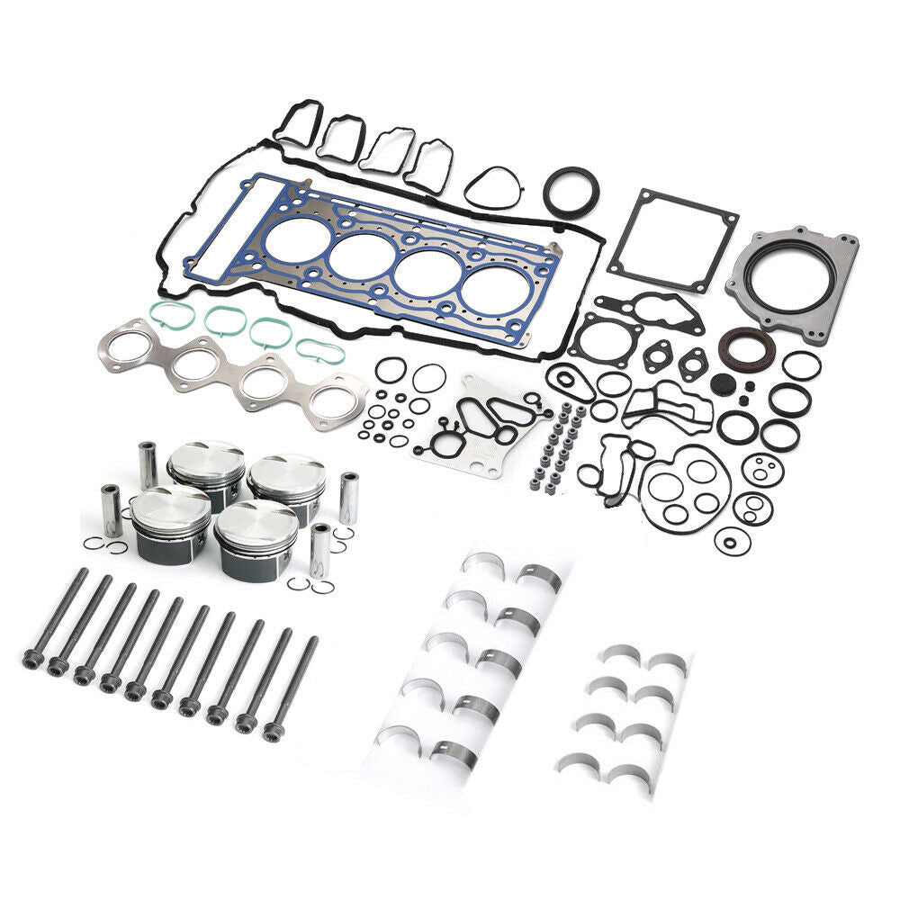 Engine Overhaul Rebuild Kit for Mercedes-Benz W203 W204 W211 1.8L Supercharged