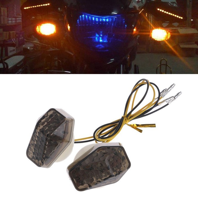LED Flush Mount Turn Signal Light Indicator Fit for GSXR600/750/1000 2001 K1 K2