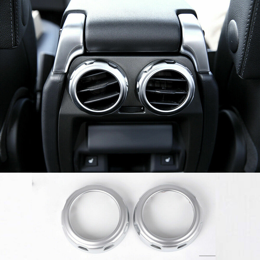 for Land Rover Discovery 3 4 RR Sport ABS Armrest Rear Air Vent Outlet Ring Trim