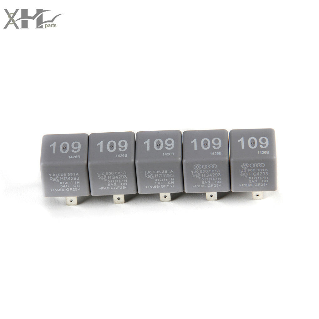 5pcs Fuel Pump Relay 109 1J0906381A 357906381A for VW for Jetta for Golf for Passat TDI