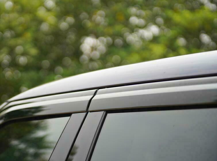 for Range Rover Evoque 2020-24 Black Window Visors Sun Rain Guard Vent Deflector