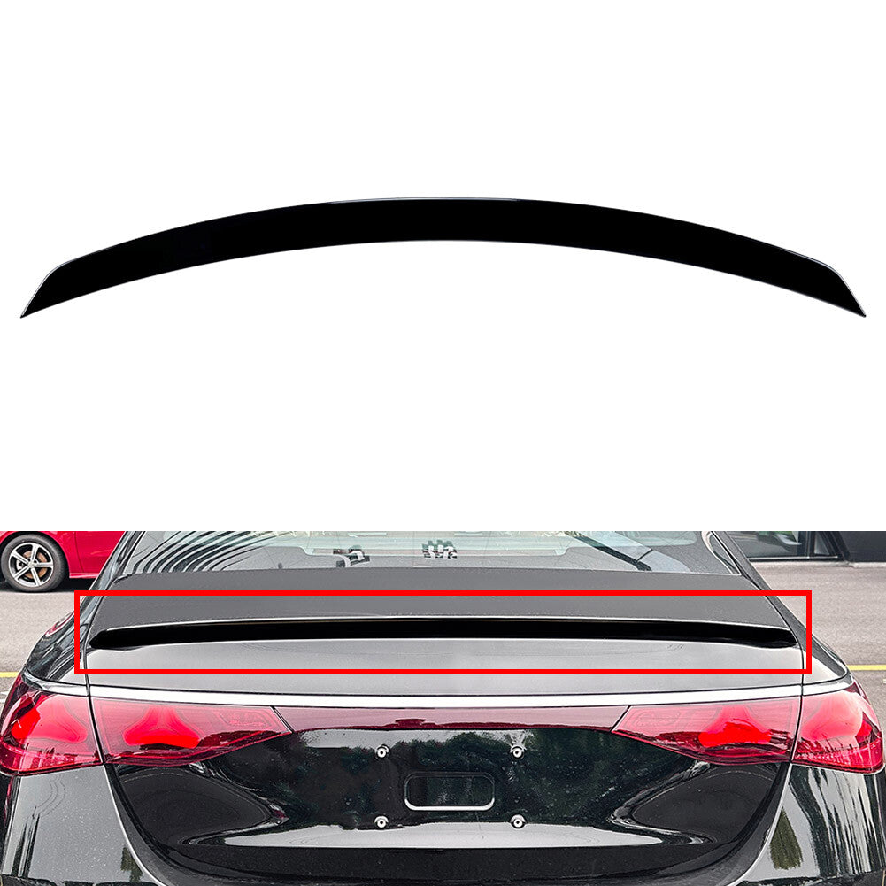 Rear Trunk Spoiler Wing Lip for Mercedes-Benz E Class W214 2024+