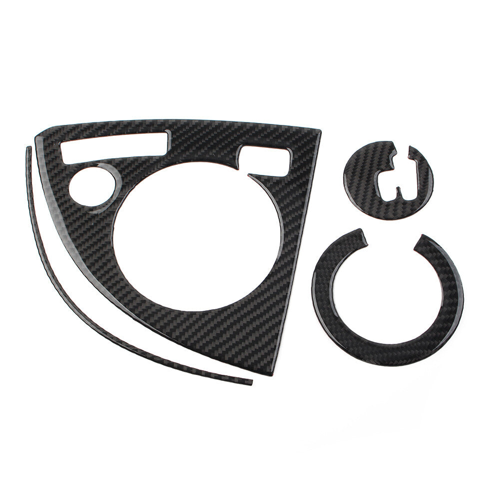 4 Pcs Central Console Gear Shift Panel Trim Fit for Toyota Prius 2012-2015 RHD