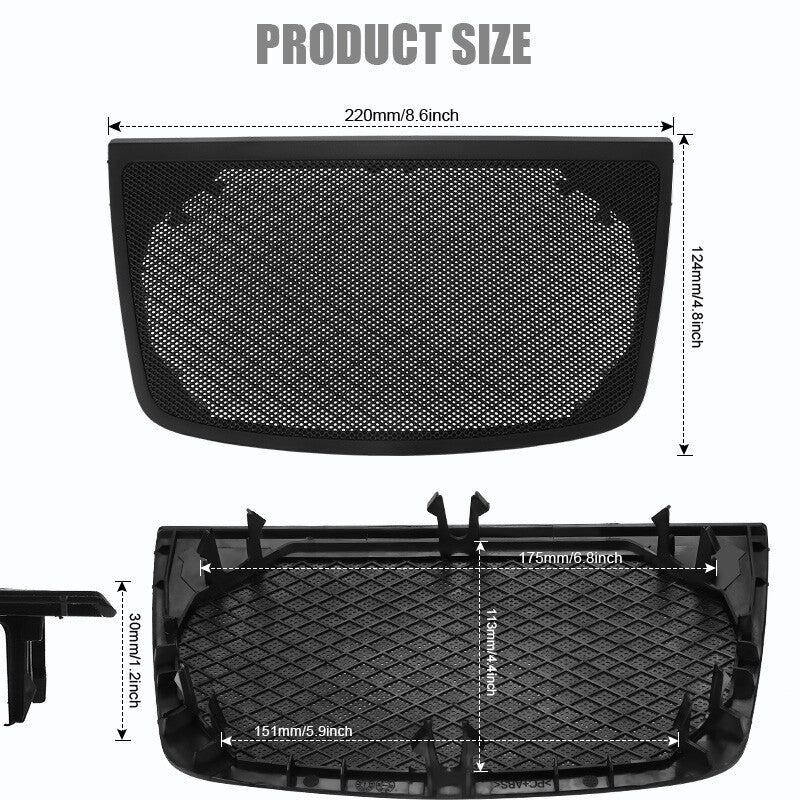 Front Center Dashboard Speaker Cover Grille Panel for BMW X5 E70 X6 E71 E72