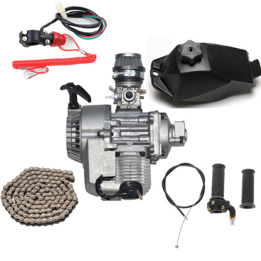 47 50cc 49CC 2 Stroke ENGINE MOTOR POCKET for MINI DIRT BIKE SCOOTER ATV Buggy Quad