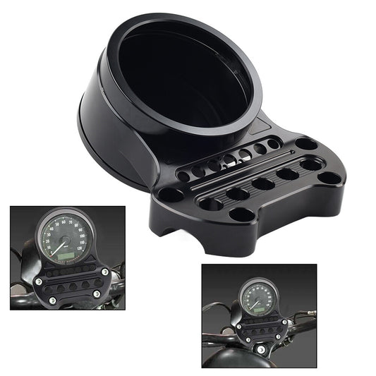 Speedometer Bracket Relocation Indicator Clamp for Harley Sportster XL1200 XL883