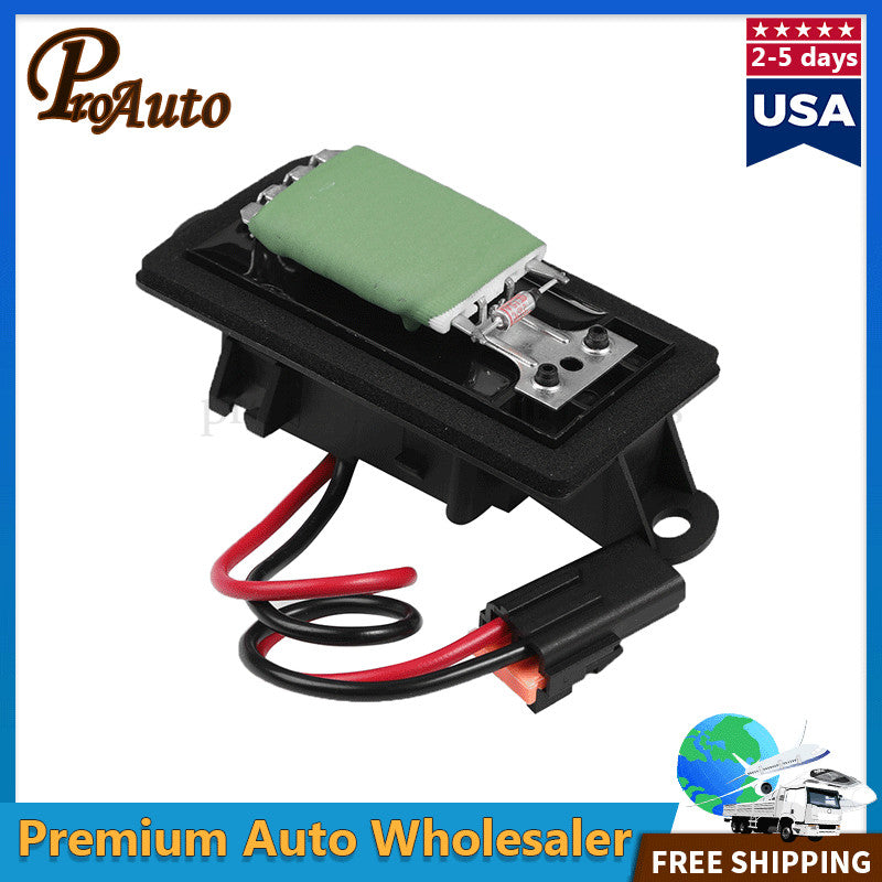 Rear A/C Blower Motor Resistor for Chevy Suburban 1500 for Cadillac for GMC 89018536