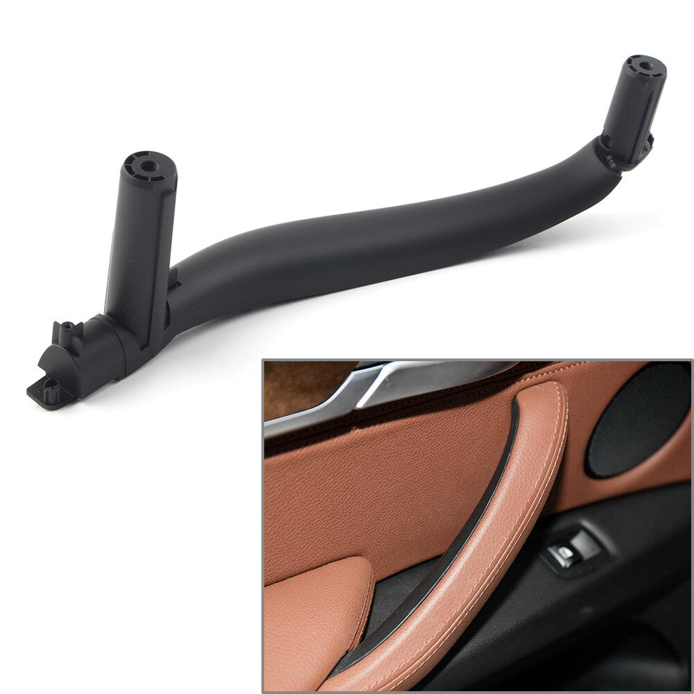 Car Inner Interior Door Pull Handle Trim Cover for BMW X5 X6 F15 F16 Black Left