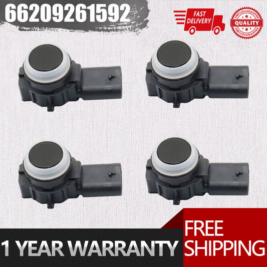 4PCS PDC Parking Sensor 66209261592 for BMW 3 Series Sedan F30 Facelift 14-2015