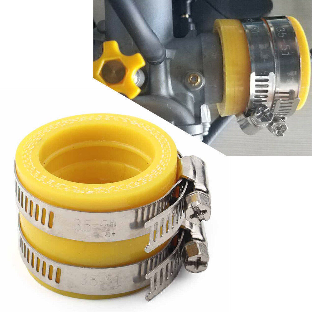 28/30 mm Vergaser Gummiadapter Ansaugkr¨¹mmer f¨¹r OKO PWK KEIHIN Gelb