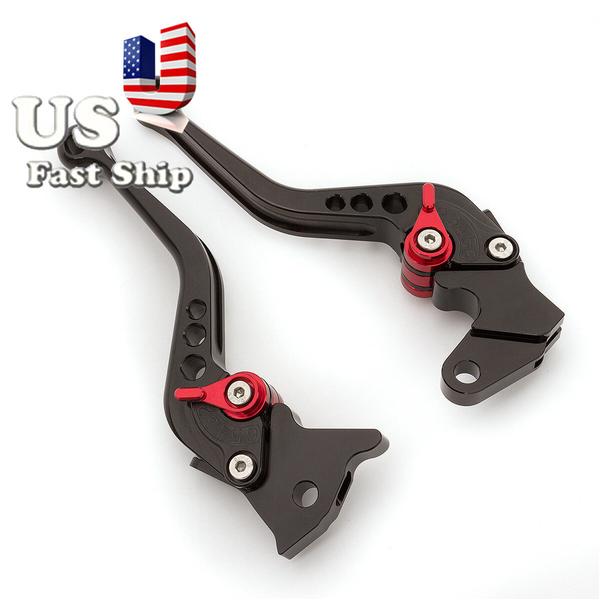 Short front disc and rear drum brake levers suitable for BMW 2017, 2018 - 2023 G310R and G310GS.