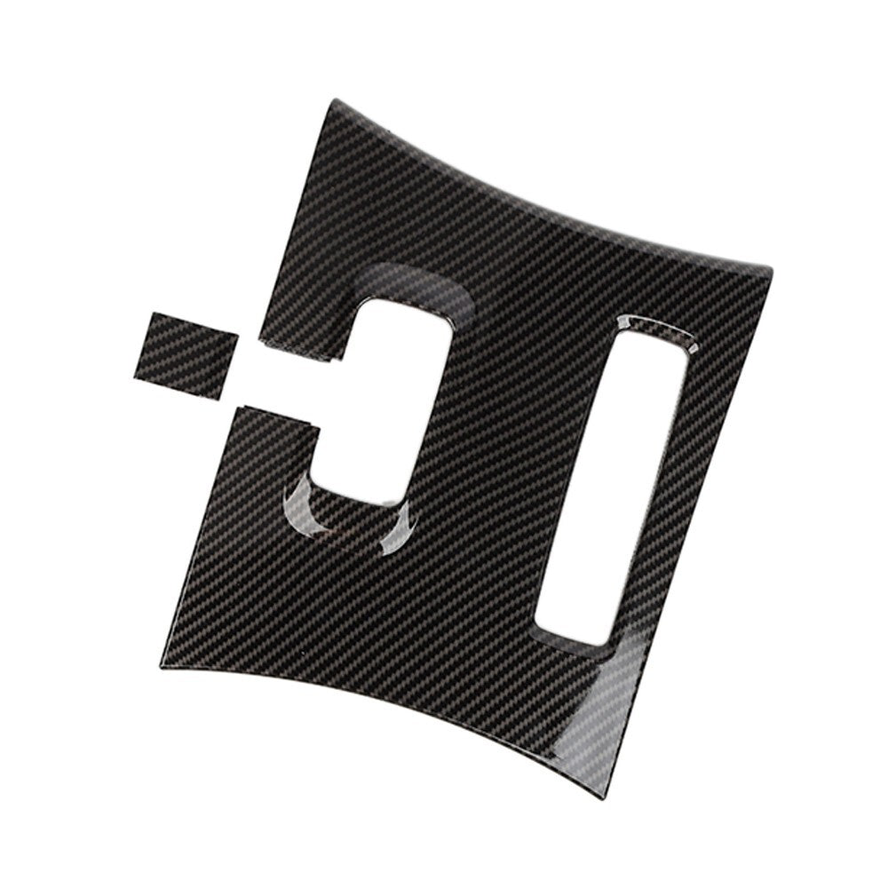 Carbon Fiber ABS Console Gear Shift Box Cover Trim for Dodge Charger