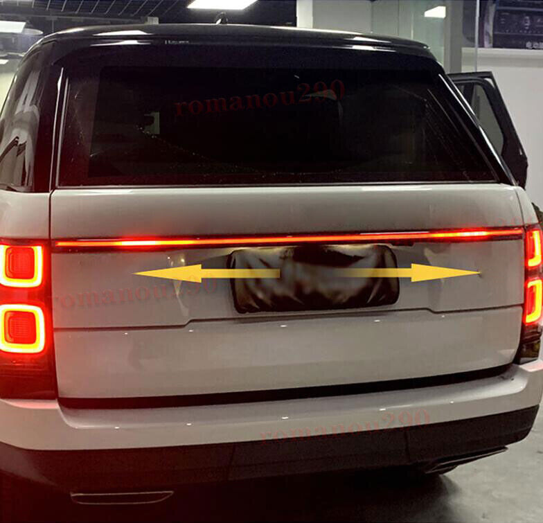 Black LED Rear Door Trunk Light Brake Lamp for Land Rover for Range Rover 2014-2021