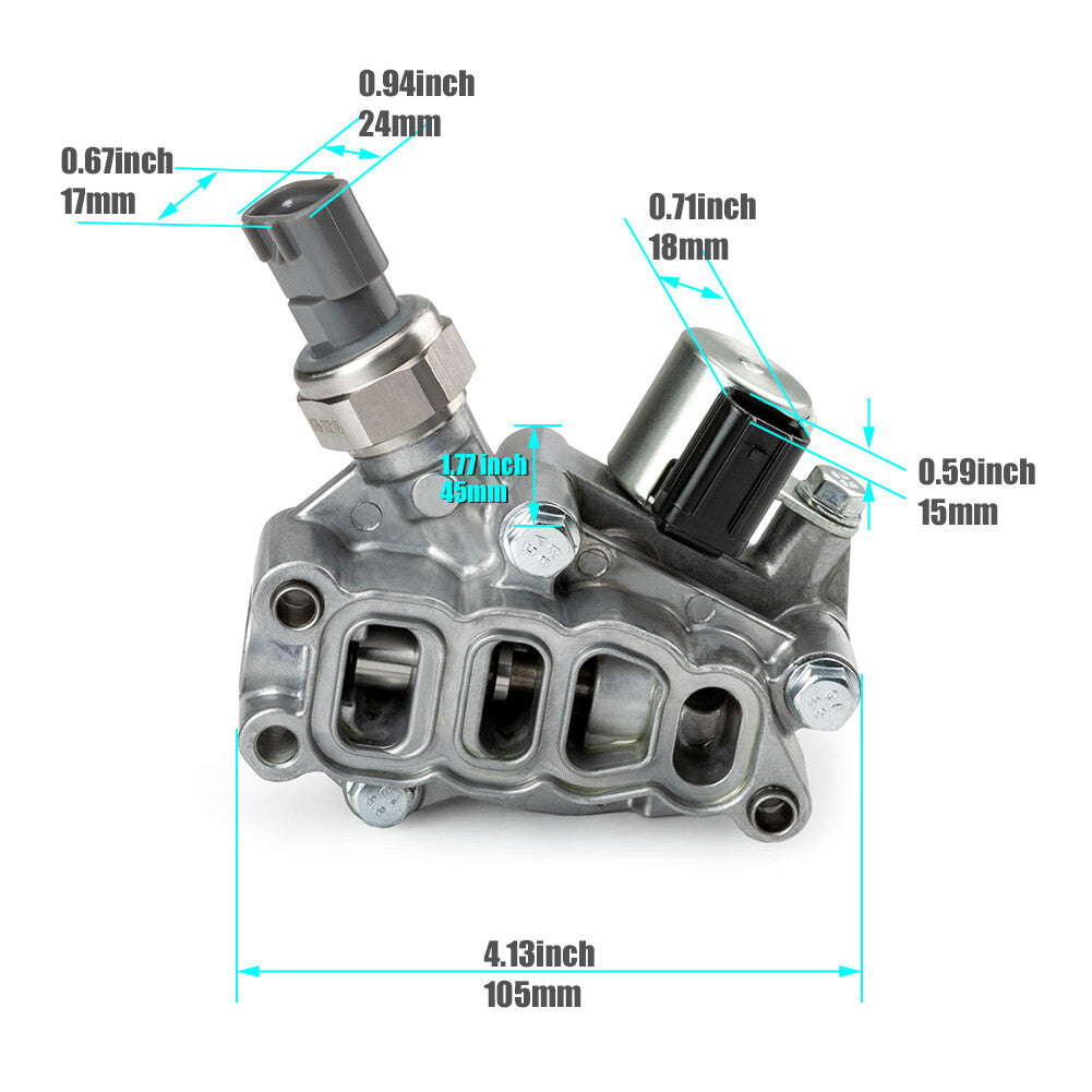 15810-RKB-J01 Vtec Solenoid Spool Valve W/Gasket for Honda Pilot Accord Odyssey