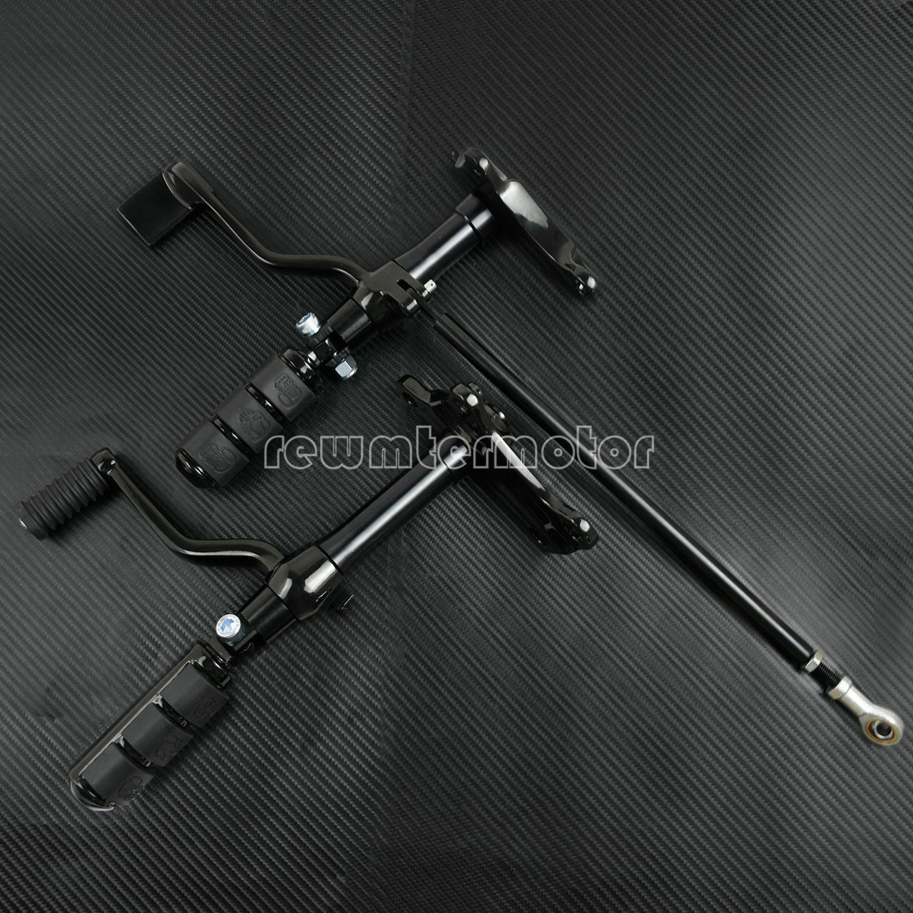Complete Forward Controls Pegs Levers Linkage Fit for Harley Sportster 1991-2003