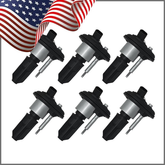 6x Ignition Coil for Chevrolet Trailblazer for GMC for Isuzu for Buick UF303 12568062