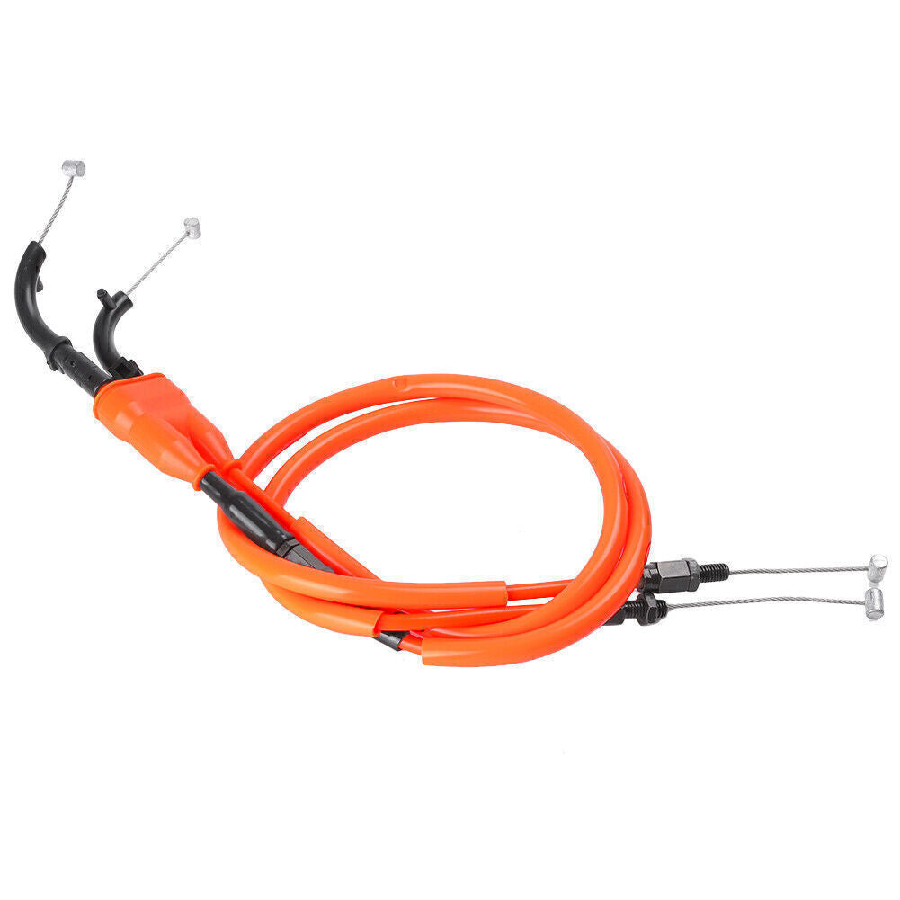 for Yamaha YZF R6 YZF-R6 2006-2016 Throttle Cables Wire Line Orange Motorcycle
