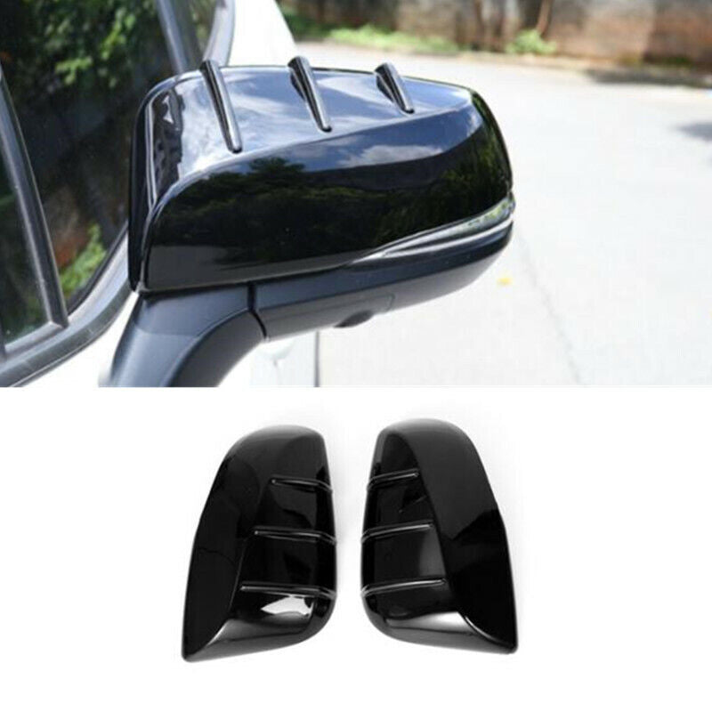 Glossy Black Side Rearview Mirror Cover Trim for Toyota for Sienna 2021-2023 2PCS