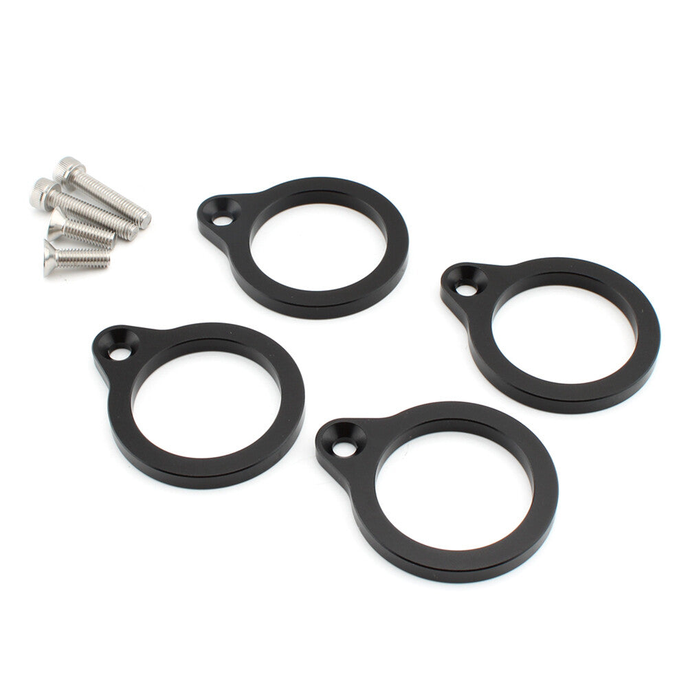 for Kawasaki NINJA250 400 18-21 4x Handlebar Riser Spacer Clamp Lifting 6MM 12MM