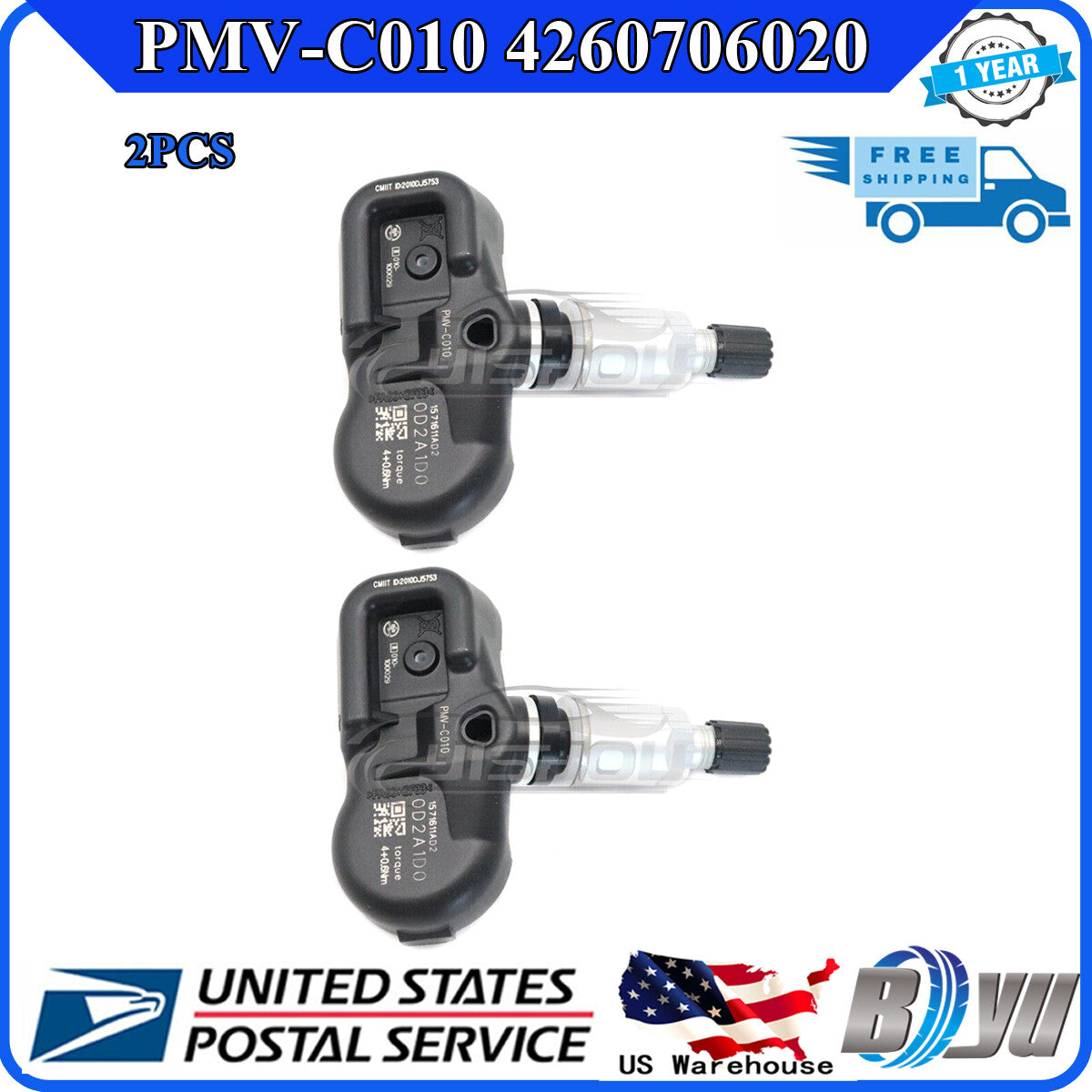4260706020 new PMV-C010 TPMS Tire Pressure Sensor Suitable for Toyota for Corolla , for Camry , and for Lexus